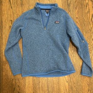 Patagonia Blue pullover half zip